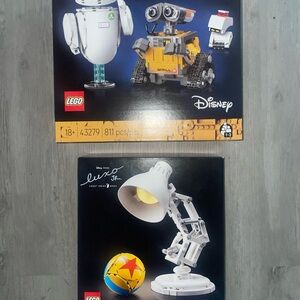 LEGO Disney Wall-E and Luxo Jr. Set - Yellow, White, Black